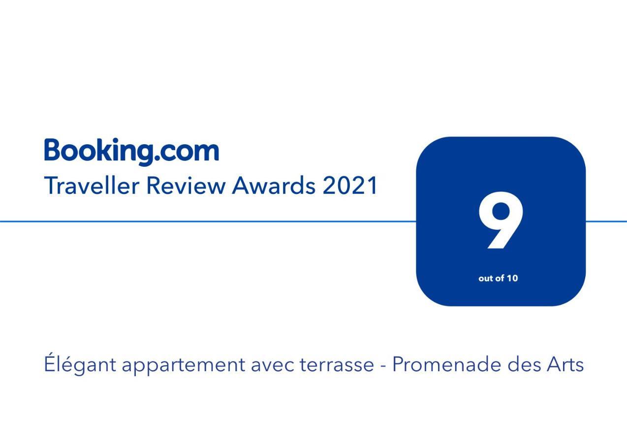 Ze Perfect Place - Elegant Appartement Avec Terrasse - Promenade Des Arts Nisa Exterior foto