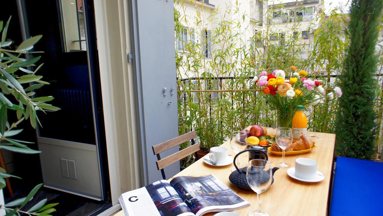 Ze Perfect Place - Elegant Appartement Avec Terrasse - Promenade Des Arts Nisa Exterior foto